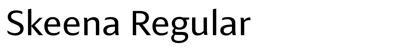 Skeena Fuente | Webfont & Desktop | MyFonts